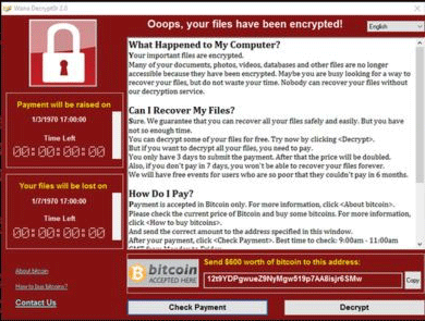 “Worst-Ever Recorded” Ransomware Attack Strikes Over 57,000 Users Worldwide, Using NSA-Leaked Tools